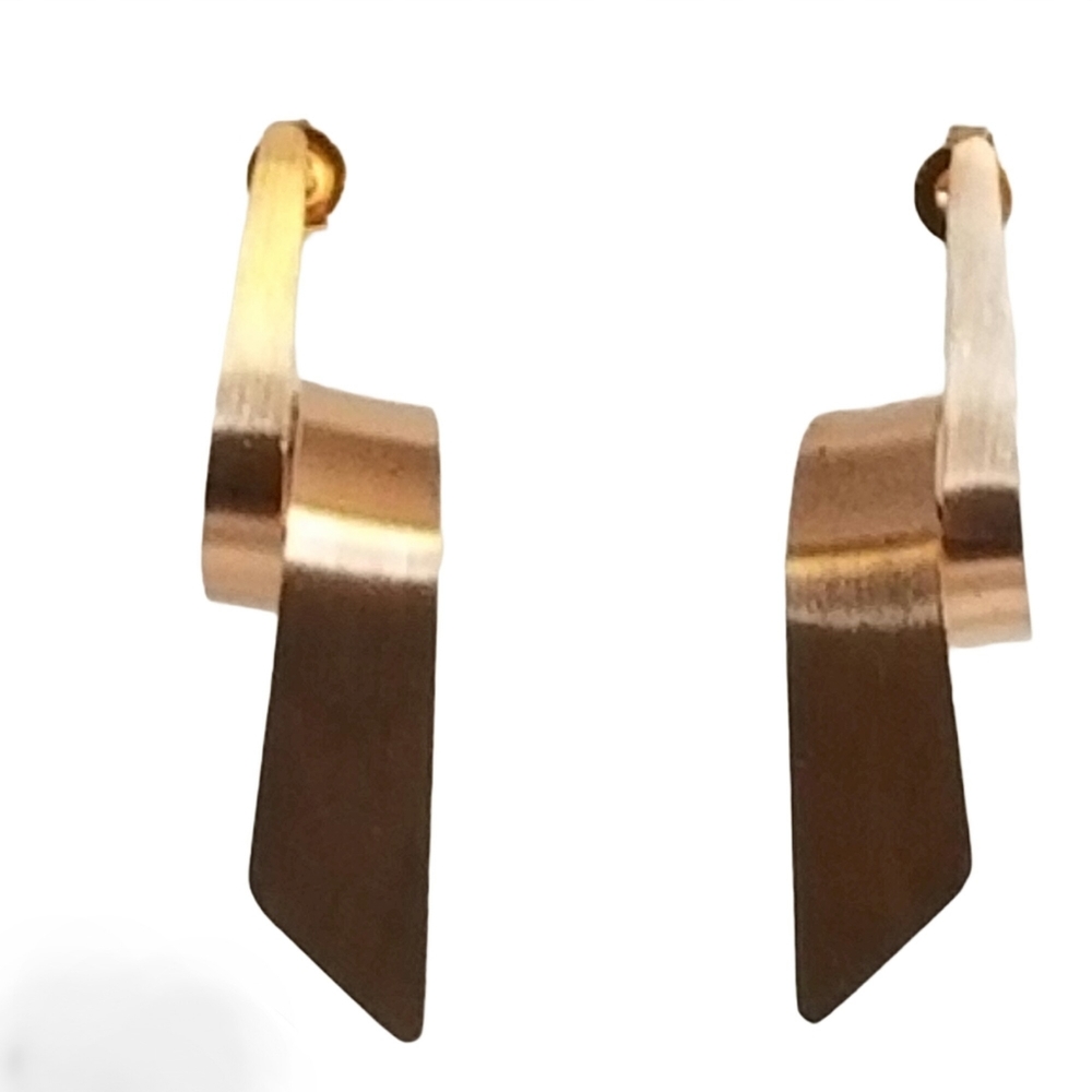 Stainless Steel Geometric Shape Earrings